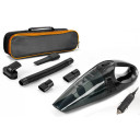 Car wet & dry handheld vacuum cleaner BRN-0294, 60W, 12V cigarette lighter cable, HEPA filter - Black