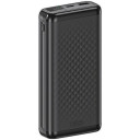 XO PB309 Powerbank Fast Charge, 20000mAh, 22,5W - Μαύρο
